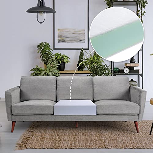 HOMBYS Couch Cushion Replacement Wrapped with Polyester Batting, High Density Couch Cushions Inserts with Dacron Fiber Layer,Upholstery Cushion Padding with Removable Cover,5 inch Thick,26"x26",1 Pcs - size: 26"x26"x5"