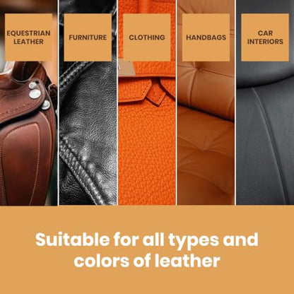 Furniture Clinic Leather Complete Restoration Kit, Dark Grey, 5 Piece - color: Dark Grey, size: Complete Kit
