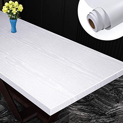 Yenhome Removable Wood Contact Paper 24" x 196" Peel and Stick Wallpaper for Cabinets Kitchen Shelf and Drawer Liner Self Adhesive Vinyl Film for Furniture Door Wall Decor Wallcovering - size: 24" x 200"