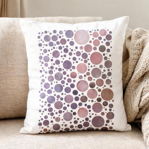 TIAMECH A4 Reusable Polka Dot Stencil for Painting - style: Polka Dot