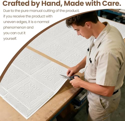 Ceiling Tiles Peel and Stick, 32 Pcs Ceiling Tiles Foam - color: Floral, size: 32 PCS