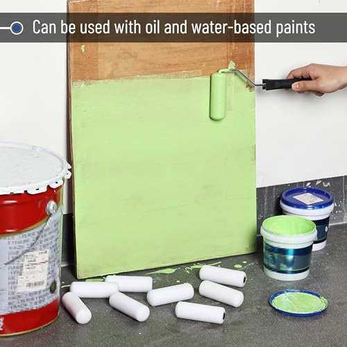 Bates- Foam Paint Roller Covers, 10 Pack, 4 Inch, High Density Foam Covers