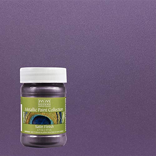Modern Masters Satin Lilac Metallic Paint - color: Satin Lilac, size: 6 Fl Oz (Pack of 1)