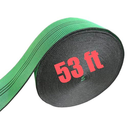 2in × 53ft Chair Webbing Replacement Kit - size: 16m/53ft