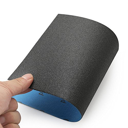 LotFancy 120 Grit Sandpaper, 45PCS, 9 x 3.6 Dry Wet Sand Paper, Silicon Carbide Sanding Sheet for Metal Automotive Wood Furniture Sanding, Polishing, Finishing - size: 120Grit