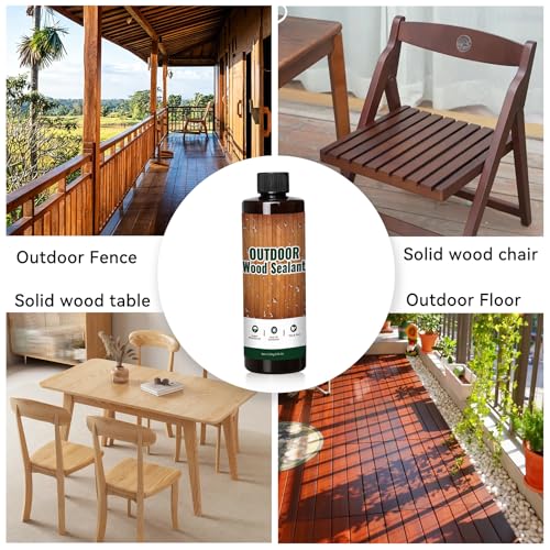 Wood Stain and Sealer in One - 8.8oz & Classic Walnut/Pecan - color: Classic Walnut/Pecan, size: 8.8 oz