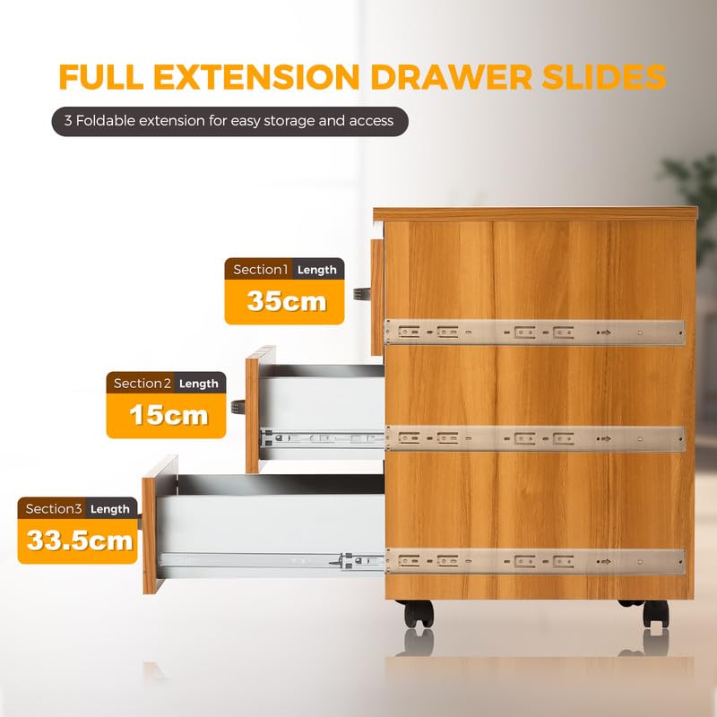 22 Inch Soft Close Drawer Slides, Side Mount Ball Bearing, 10 Pairs, Silver - size: 22 Inch