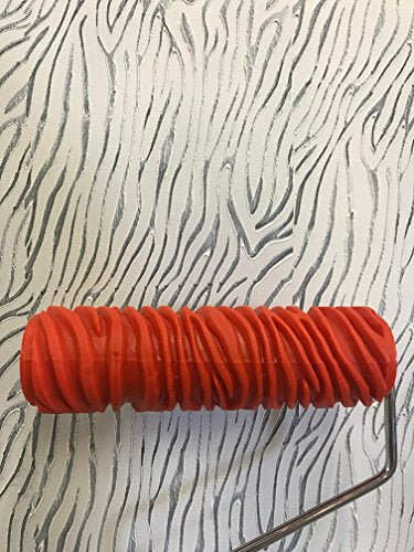 Decorative Art Texture Roller - 7" Roller (Zebra Pattern) - color: Zebra Pattern