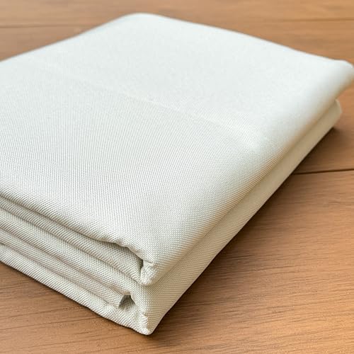 LaSilk- Premium Upholstery Fabric by the Yard, 57" Wide Thicken Faux Linen Fabric for Couch, Sofa, Chair, Pillow Cover (Beige, 1 Yard) - color: Beige, size: 1 yard