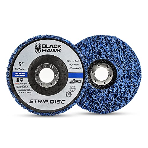 BHA 5" x7/8" Easy Strip Discs for Paint & Rust Removal - 5 Pack - style: 5” x 7/8”