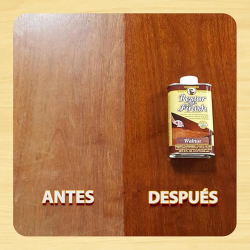 HOWARD RF6016 Restor-A-Finish, 16 oz, Dark Walnut - color: Dark Walnut