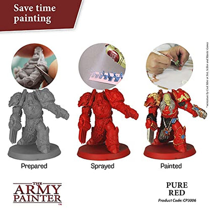 The Army Painter, Colour Primer Pure Red, 400 ml acrylic spray - color: Pure Red