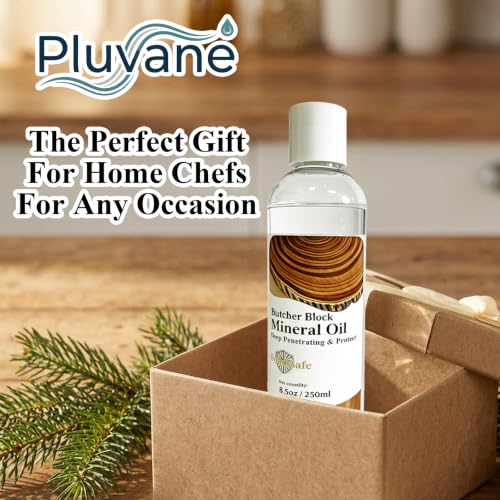 Food Grade Mineral Oil 8.5oz – Wood Conditioner for Cutting Boards