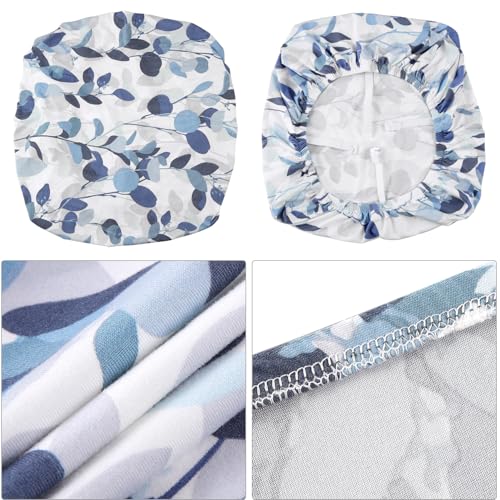 Fuloon Dining Chair Seat Covers Stretch Slipcovers, Set of 6, Grey Blue - color: F-grey Blue, size: Not Waterproof