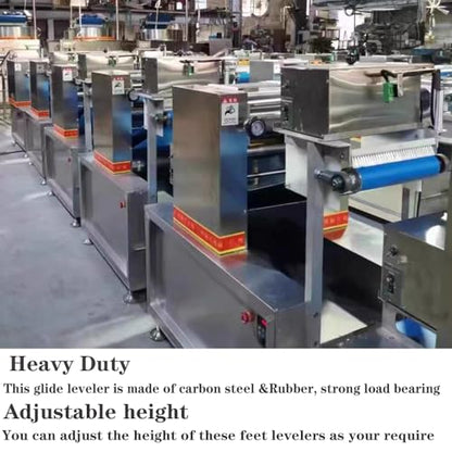 Heavy Duty Leveling Screw Leg,Leg Leveler 3.94" Dia Base,Adjustable Leveling feet M24 Thread, 4800 Lb Capacity,Capacity for Workbench, Machine, Cabinet, (D100xM24x100,2 Pcs,Black) - size: D100xM24x100,2 Pcs