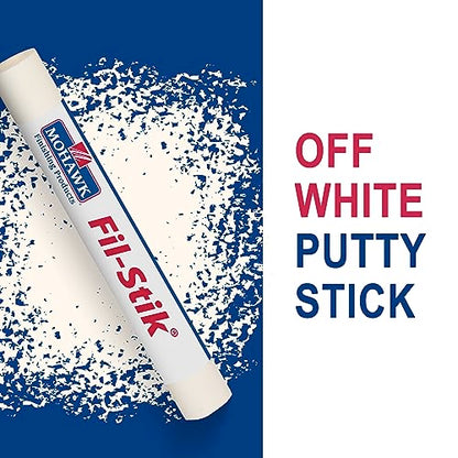 Mohawk Fil-Stik Wax Putty Stick for Wood Repair, Off White M230-0334, 1 Count