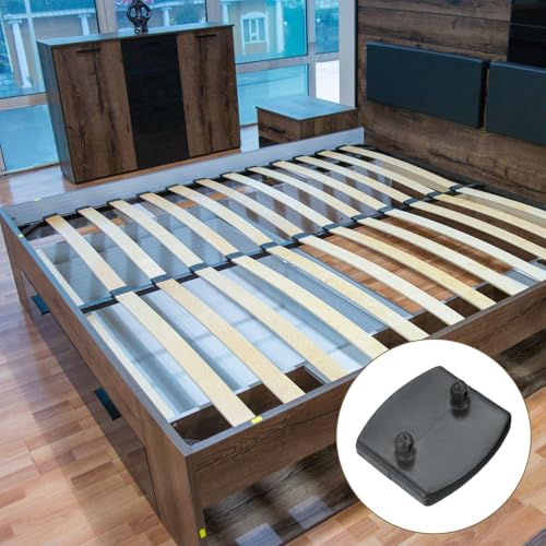 uxcell 12Pcs 55mmx9mm Plastic Bed Slat Center Caps Bed Slat Cover Gray - color: Grey, size: 55mm x 9mm