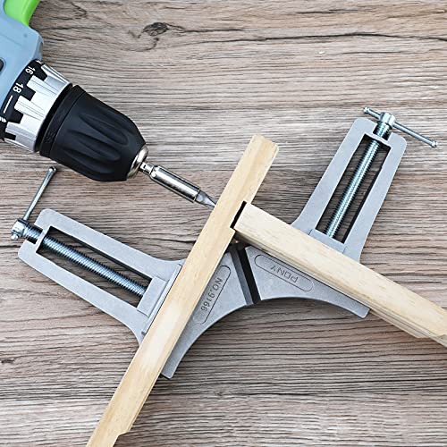 PONY 2-Pack 90 Degree Corner Clamps, 3" Max Opening, 200 lbs Clamping Force
