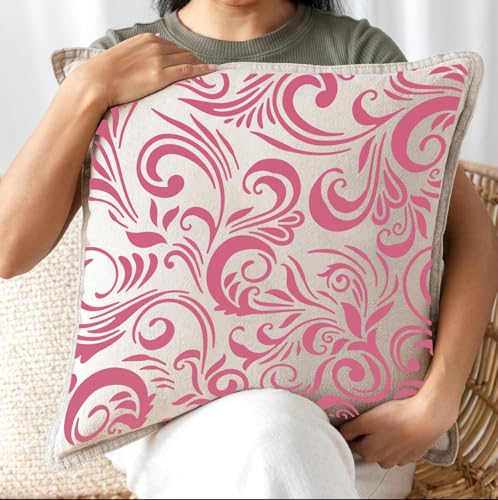Damask Stencils for Walls 12inch Damask Stencil - style: Damask