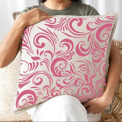 Damask Stencils for Walls 12inch Damask Stencil - style: Damask