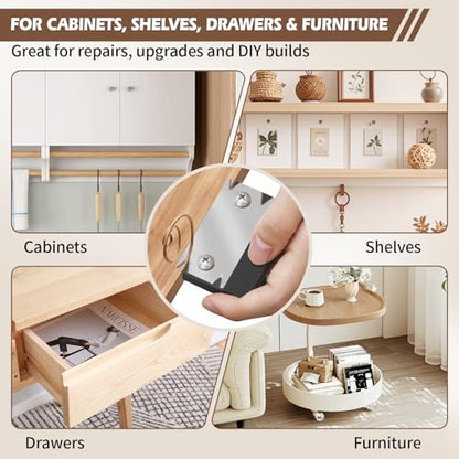 Edge Banding Trimmer with Reversible Blade, Handheld Edge Band Cutter Tool for Veneer PVC ABS, Woodworking Edge Trimmer for Cabinets, Furniture, Shelves, Drawers and DIY Projects