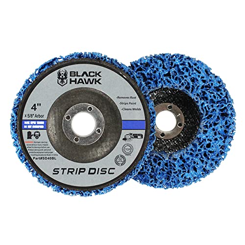 BHA 4" x5/8" Easy Strip Discs for Paint & Rust Removal - 5 Pack - style: 4” x 5/8”