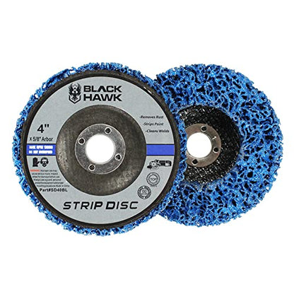 BHA 4" x5/8" Easy Strip Discs for Paint & Rust Removal - 5 Pack - style: 4” x 5/8”