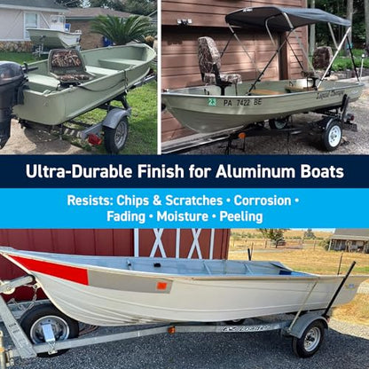 TotalBoat Aluminum Boat Marine Topside Paint - Khaki Quart - color: Khaki, size: 32 Fl Oz (Pack of 1)