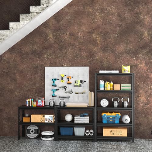 48x354in Extra Wide Concrete Wallpaper Peel and Stick Retro Brick Red Granite Countertop Contact Paper Brown Rock Wall Paper Matte Thick Bubble-Free Design Waterproof Self-Adhesive Vinyl Wall Stickers - color: Brick Red, size: 48" x 354"