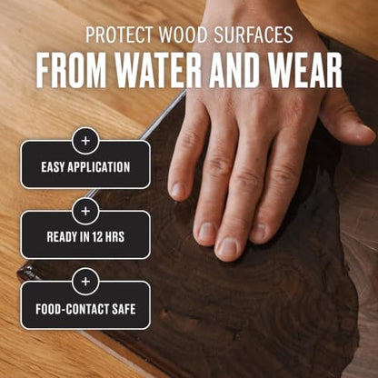 WALRUS OIL - Cutting Board Oil (16oz) and Wood Wax (3oz) Set. for Cutting Boards, Butcher Blocks, Wooden Spoons, and Bowls. 100% Food-Safe.
