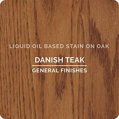 General Finishes Oil Based Penetrating Wood Stain, 1 Quart, Danish Teak - color: Danish Teak, size: 1 Quart