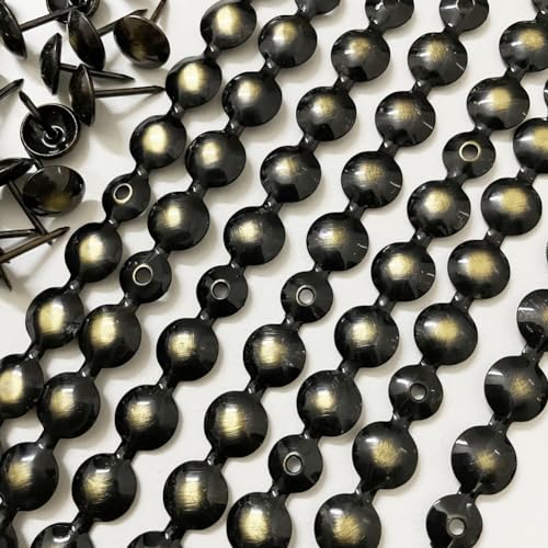 10Meters Upholstery Tacks Strips/Nailhead Trims(J:11mm Bronze) - color: Bronze, size: 11mm