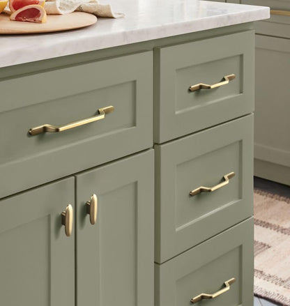 Goo-Ki 6 Pack Champagne Bronze Drawer Knobs Solid Zinc Alloy Kitchen Hardware - 3" Full Length Bar Cabinet Knob Single Hole/Screw Cabinet Pulls Dresser Handles - color: Champagne Bronze, size: 3" Full Length