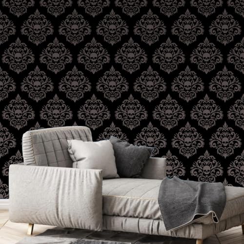 Damask Stencils for Walls 12inch Damask Stencil - style: Damask 02