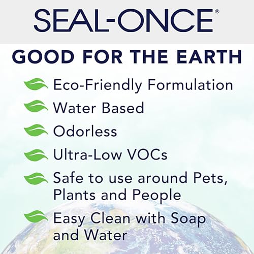 Seal-Once Color Sample - Pre-Mixed Wood Paint for Furniture - Mahogany Liquid Wood Stain in a 4-Ounce Bottle - color: Mahogany