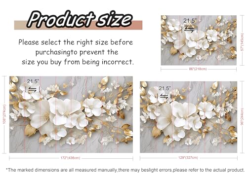 Jdayda Peel and Stick Wallpaper Illustration Beige Background - color: MURAL-306, size: 129" x 96"