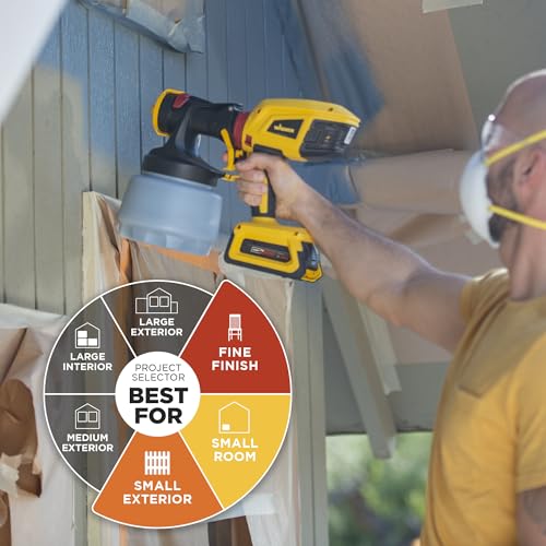 Wagner Spraytech FLEXiO 3550 18V Cordless HVLP Paint & Stain Sprayer - size: FLEXiO 3550