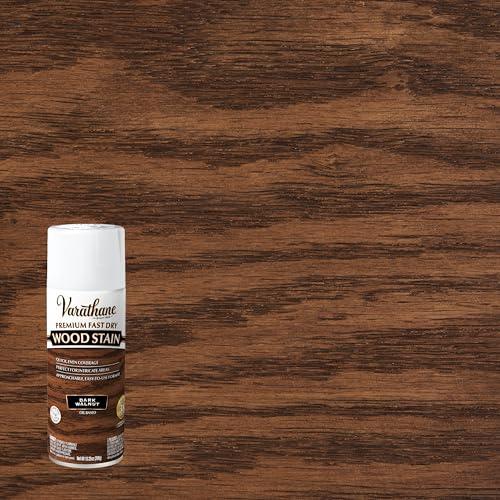 Varathane Premium Fast Dry Dark Walnut Wood Stain Spray - color: Dark Walnut, size: 10.25 Ounce (Pack of 1)