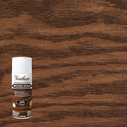 Varathane Premium Fast Dry Dark Walnut Wood Stain Spray - color: Dark Walnut, size: 10.25 Ounce (Pack of 1)