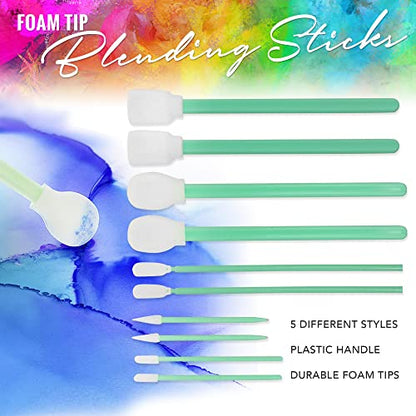 GRAS Art Bundles Wax Metallic European Gold Paint, 0.5 Fluid Ounce, Pixiss Blending Tools for Applying - color: European Gold