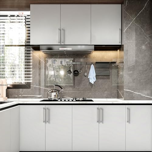 Asidrama 10 Pack 7.5 Inch Brushed Satin Nickel Kitchen Cabinet Handles - color: Brushed Satin Nickel, size: 7.5" Hole Center(192mm)