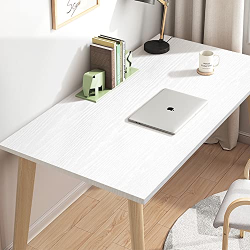 Arthome Peel and Stick Wallpaper - White Wood Contact Paper - White Wallpaper - Self-Adhesive, Removable and Waterproof for Cabinet, Countertop (11"x100") - color: White Wood, size: 11" x 100"