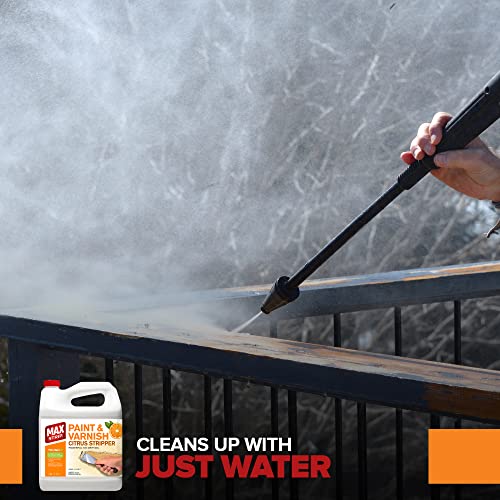 Max Strip Citrus Paint Stripper Gel, Safe Wood & Metal Stripper, 1 Qt - size: 32 Fl Oz (Pack Of 1)