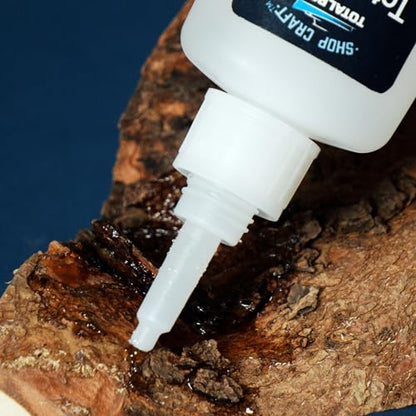 TotalBoat TotalBond Clear Super Glue Adhesive, Thin CA Glue - 2 oz Bottle - style: Thin