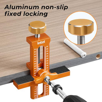 Imbot Cabinet Door Mounting Jig 3-in-1 Aluminum Extended Version - size: Extended Version