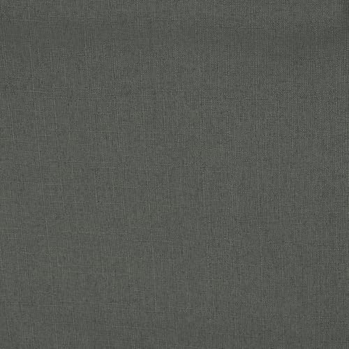 LOULENS Fabric Dining Chairs Set of 6, Upholstered Kitchen Chairs, Dark Grey - color: Dark Grey, size: Set of 6