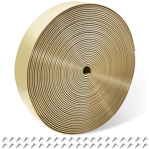 Vinyl Straps for Patio Chair Repair Kit 2'' Wide 50 Ft Long Replacement Straps + 50 Free Rivets for Outdoor Lawn Furniture Chaise Lounge Repair (Driftwood) - color: Driftwood, size: 50 Ft strap + 50 rivets