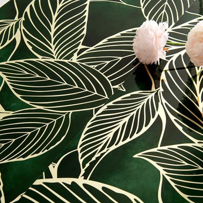Haimin 3D Wall Panels Peel and Stick Marble Tile Look 10 Pack Waterproof - color: Green Gold-012