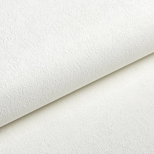 Livelynine White Textured Wallpaper Stick and Peel Modern 15.8x394 Self Adhesive Contact Paper for Walls Ceiling Bedroom Bathroom Waterproof Prepasted Texture Wall Paper Off White Cream Accent Vinyl - size: 394" x 15.8"