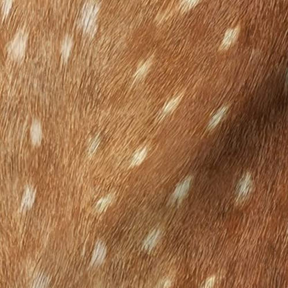 Spoonflower Fabric Faux Deer Hide Fawn Spots on Upholstery Velvet - size: Fat Quarter